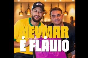 Vídeo publicado por Eduardo tenta explorar proximidade entre Neymar e Flávio Bolsonaro | Foto: Reprodução/X/BolsonaroSP