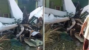 Queda de avião de pequeno porte deixou uma pessoa morta