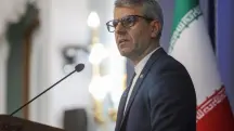 O porta-voz do Ministério das Relações Exteriores do Irã, Esmaeil Baghaei