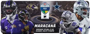 Ingressos para jogo da NFL no Rio terá ingressos de até R$ 2,7 mil