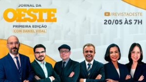 O Jornal da Oeste, Primeira Edição é transmitido de segunda a sexta, a partir das 7h | Foto: Divulgação/Oeste