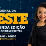 O Jornal da Oeste, Segunda Edição é transmitido de segunda a sexta, das 16h às 17h45 | Foto: Divulgação/Oeste