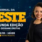 O Jornal da Oeste, Segunda Edição é transmitido de segunda a sexta, das 16h às 17h45 | Foto: Divulgação/Oeste