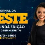 O Jornal da Oeste, Segunda Edição é transmitido de segunda a sexta, das 16h às 17h45 | Foto: Divulgação/Oeste