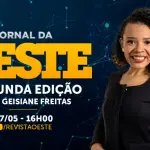 O Jornal da Oeste, Segunda Edição é transmitido de segunda a sexta, das 16h às 17h45 | Foto: Divulgação/Oeste