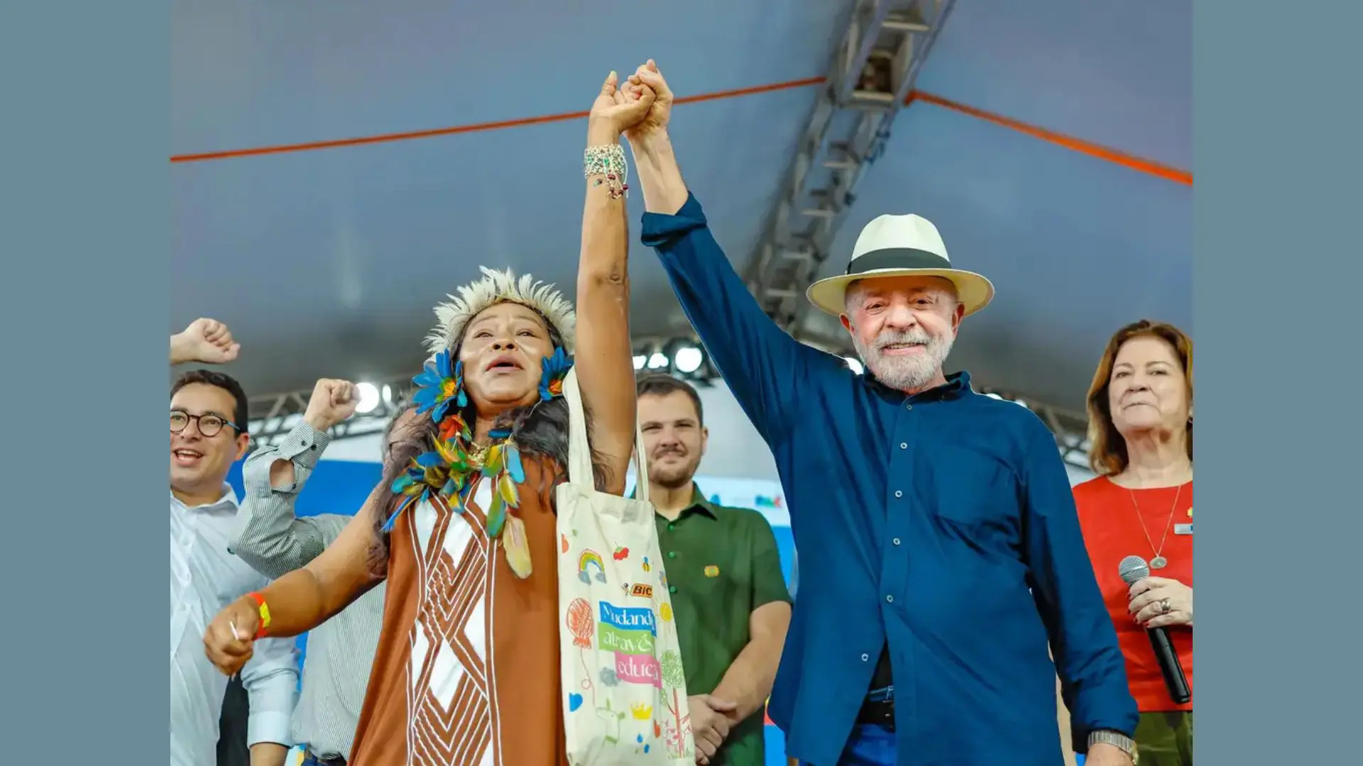 Lula, durante discurso em Manaus, nesta terça-feira, 26 | Foto: Foto: Ricardo Stuckert/PR