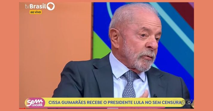 Lula durante entrevista à TV Brasil, nesta sexta-feira, 22: pior índice de audiência | Foto: Reprodução/YouTube/TV Brasil