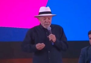 Lula da Silva durante no Espírito Santo em que declarou ter mudado de opinião sobre roubo de celular | Foto: Reprodução/X