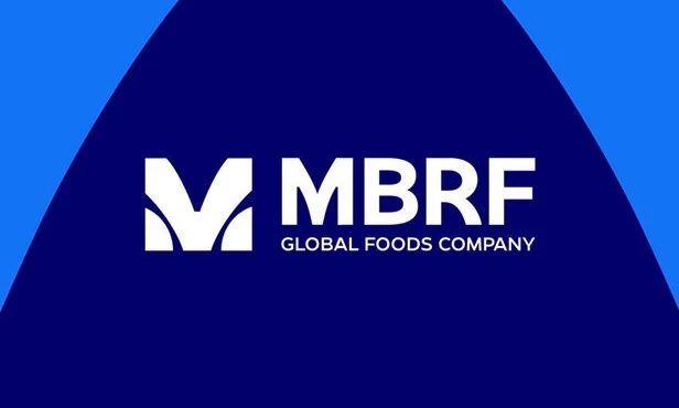 Identidade visual da MBRF, resultado da fusão de gigantes do setor de alimentos | Foto: Divulgação/MBRF