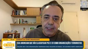 Procurador e comentarista Marcelo Rocha Monteiro fala sobre segurança pública no Jornal da Oeste, Primeira Edição