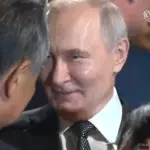 Kremlin divulga imagens da chegada de Putin ao território chinês | Foto: Reprodução/X/mfa_russia