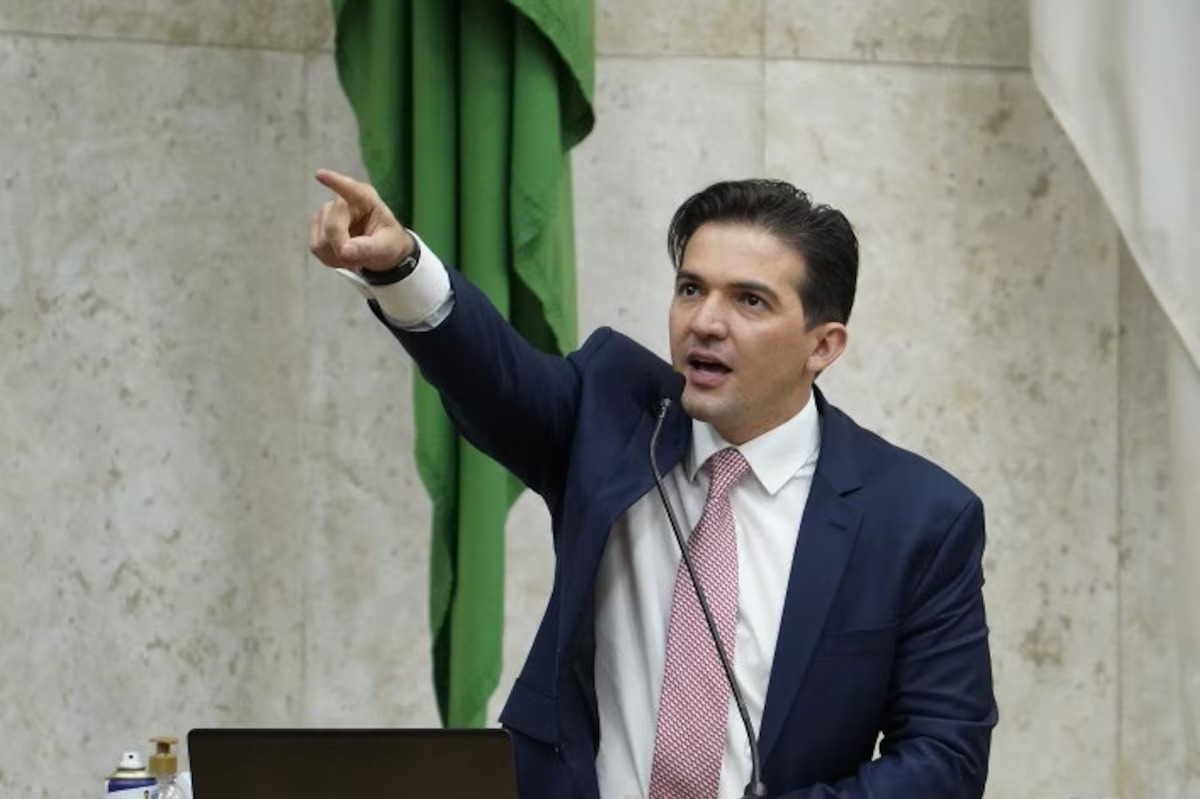 O vereador Rubinho Nunes (União): proteção a crianças e adolescentes | Foto: Afonso Braga/Câmara Municipal de São Paulo