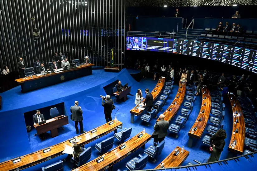 Projeto foi aprovado nesta terça-feira, 26/05/2026, no Senado | Foto: Jonas Pereira/Agência Senado