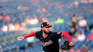 Trevor Williams, arremessador dos Washington Nationals | Foto: MLB/Divulgação