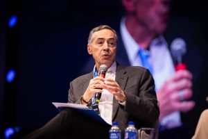 Ex-ministro Luís Roberto Barroso, durante 5ª Fórum Esfera Brasil, em Guarujá, litoral sul de São Paulo | 23/05/26