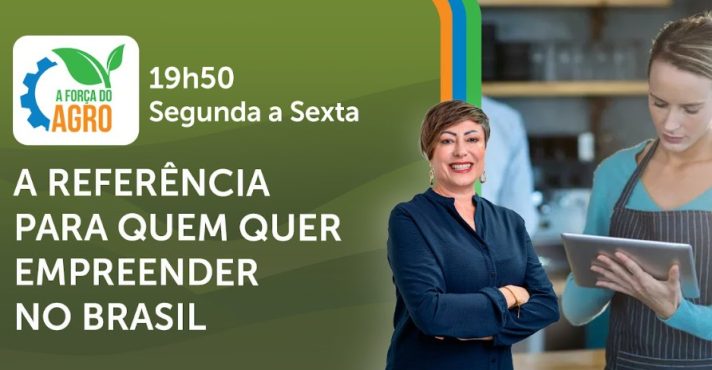 A Força do Agro é transmitido de segunda a sexta, das 19h50 às 20h30 | Foto: Divulgação/Oeste