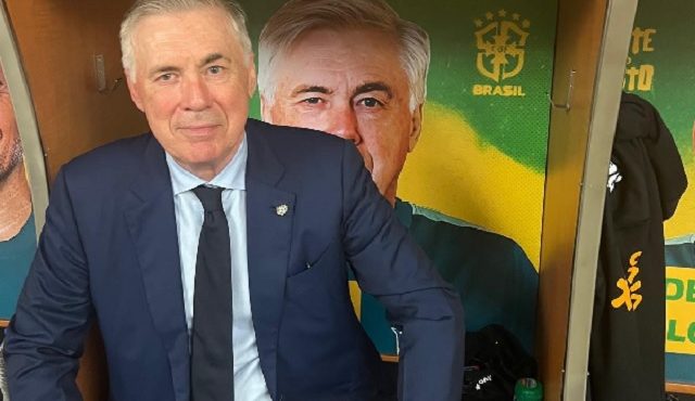 Carlo Ancelotti renova CBF Seleção Brasileira