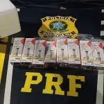 Polícia Federal mostra lote de medicamentos apreendido por suspeito de falsificação | Foto: Divulgação/PRF