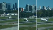 Airbus 320 da Latam arremete no Aeroporto de Buenos Aires - 03/05/2026 | Foto: Reprodução/Redes sociais