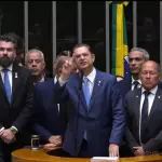 Bancada do PL se reúne no Plenário | Foto: Câmara dos Deputados/Reprodução