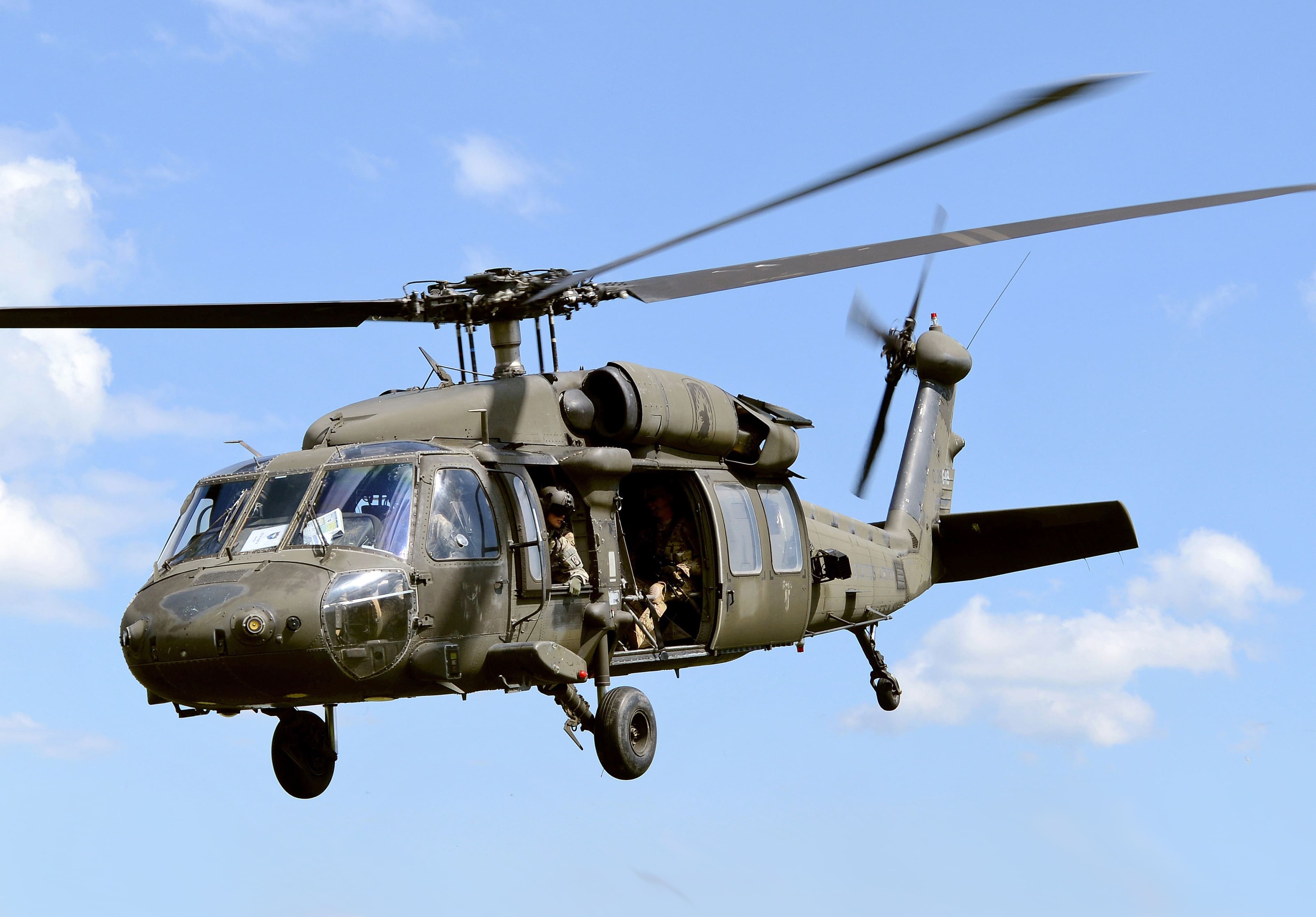 Com cerca de quatro toneladas, o helicóptero exige áreas maiores para pouso e manobra | Foto: Gertrud Zach/Exército dos EUA