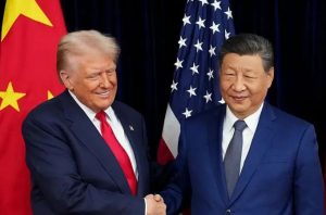 Donald Trump e Xi Jinping: expectativa de acordo | Foto: Reprodução/X