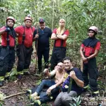 O piloto foi encontrado cerca de dois quilômetros do local da queda | Foto: Divulgação/Corpo de Bombeiros