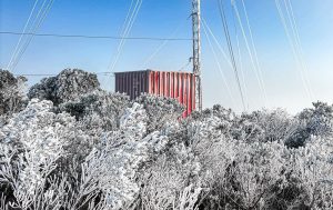 Cidade mais fria do Brasil amanhece congelada