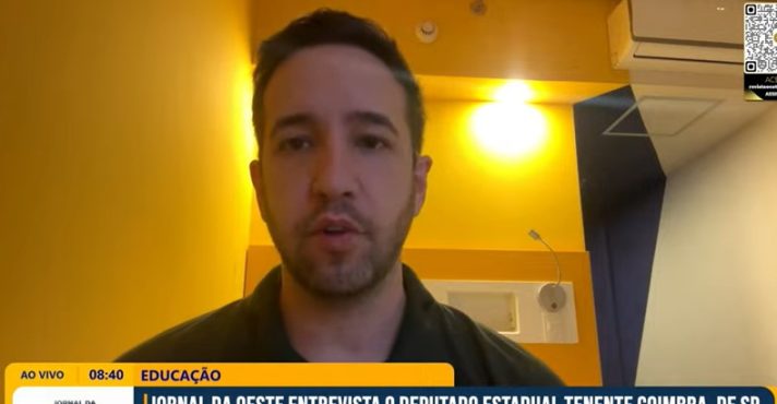 Deputado estadual Tenente Coimbra (PL-SP) fala sobre escolas cívico-militares