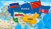 Eixo do Caos: Irã, Rússia, China e Coreia do Norte