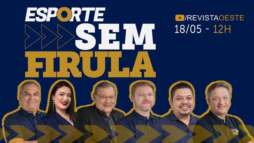 O Esporte sem Firula é transmitido de segunda a sexta-feira, das 12h às 14h | Foto: Divulgação/Oeste