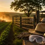 agro - O agronegócio é o setor mais importante da economia brasileira | Foto: Divulgação/Oeste | Imagem criada com o auxílio de inteligência artificial