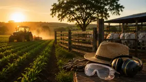 agro - O agronegócio é o setor mais importante da economia brasileira | Foto: Divulgação/Oeste | Imagem criada com o auxílio de inteligência artificial