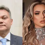 O promotor Lincoln Gakiya e a influenciadora Deolane Bezerra