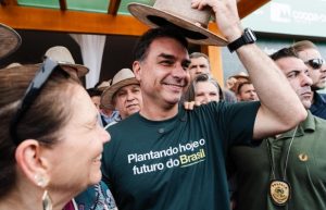 flávio bolsonaro e bia kicis - agrobrasília
