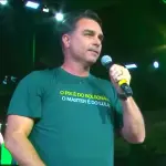 Flávio Bolsonaro lança pré-candidatos do PL em Santa Catarina | Foto: YouTube/Divulgação
