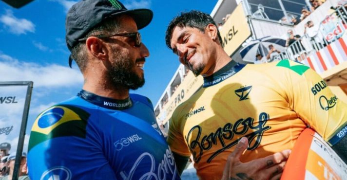 Gabriel Medina e Felipe Toledo | Foto: Reprodução/Redes sociais
