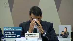 Jorge Messias foi rejeitado no Senado para vaga no STF e chorou