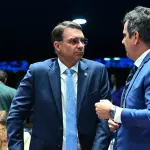 FLÁVIO BOLSONARO E CIRO NOGUEIRA