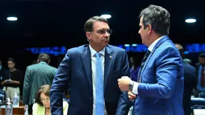 FLÁVIO BOLSONARO E CIRO NOGUEIRA