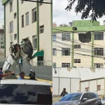 Avião de pequeno porte cai e atinge prédio em Belo Horizonte