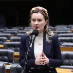 A deputada Júlia Zanatta (PL-SC)