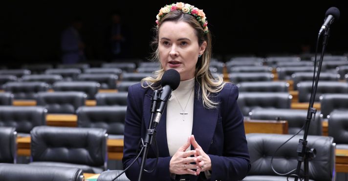 A deputada Júlia Zanatta (PL-SC)