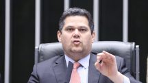 O presidente do Congresso Nacional, Davi Alcolumbre