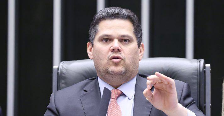 O presidente do Congresso Nacional, Davi Alcolumbre