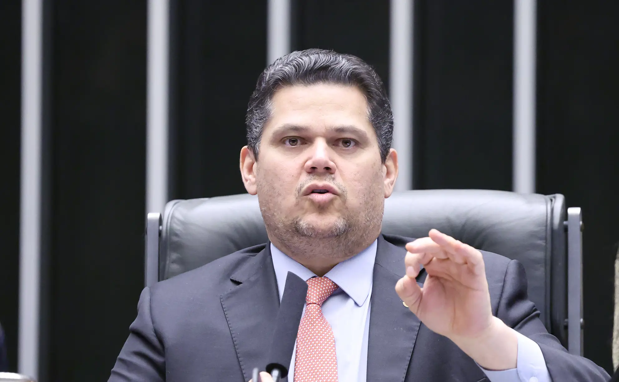 O presidente do Congresso Nacional, Davi Alcolumbre