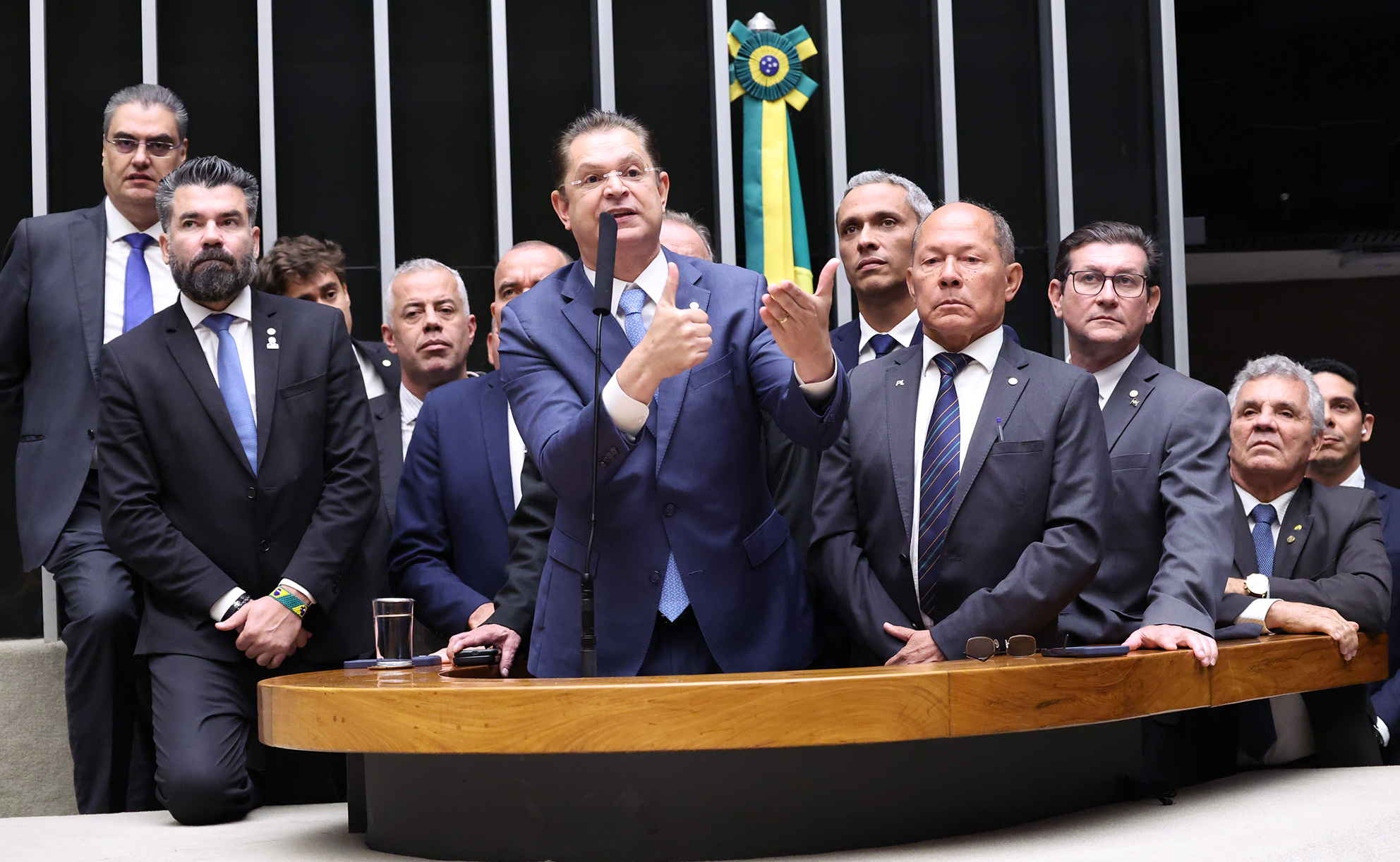 O líder do PL na Câmara, Sóstenes Cavalcante