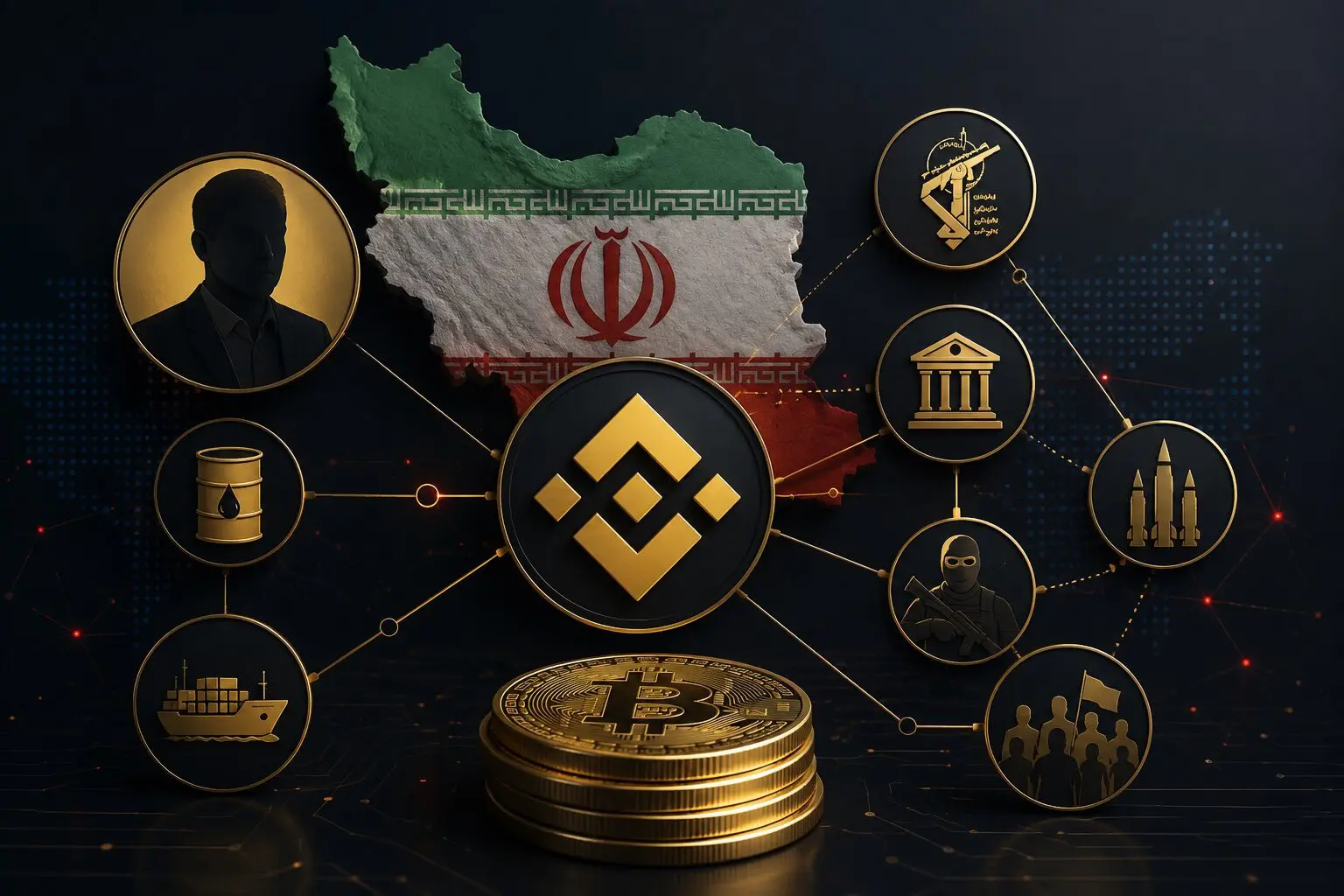 Irã movimentou bilhões através da Binance para financiar regime 
