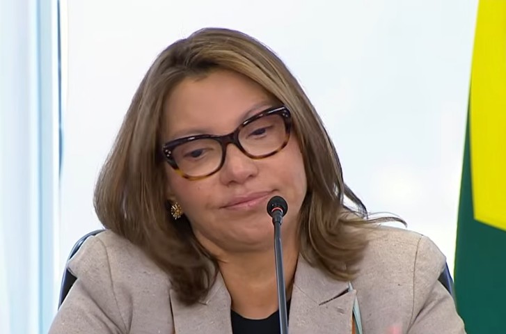 Janja da Silva, em cerimônia do 'Dia da Memória da Covid' - 11/05/2026 | Foto: Reprodução/YouTube
