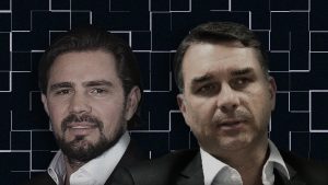 Daniel Vorcaro e Flávio Bolsonaro | Foto: Reprodução/Montagem/Revista Oeste